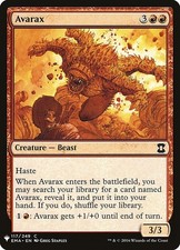 Avarax - The List Reprints - C - #117 - NM