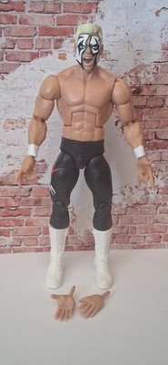 Wwe Custom Made Elite Surfer Sting WCW Blk Attire