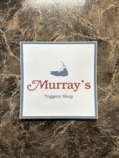 Murray’s Toggery Shop Nantucket Mass MINI Sticker/Decal, Red, Preppy Yeti Beach