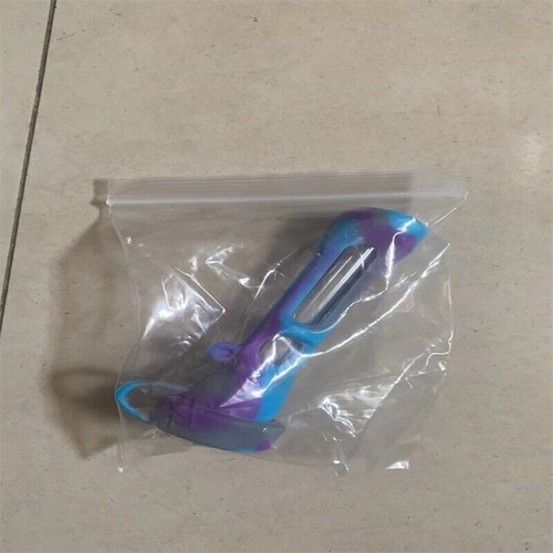 Tubo de silicona tubo recto de vidrio con tapa portátil 2 colores aleatorios ENVÍO CA - Imagen 15 de 18
