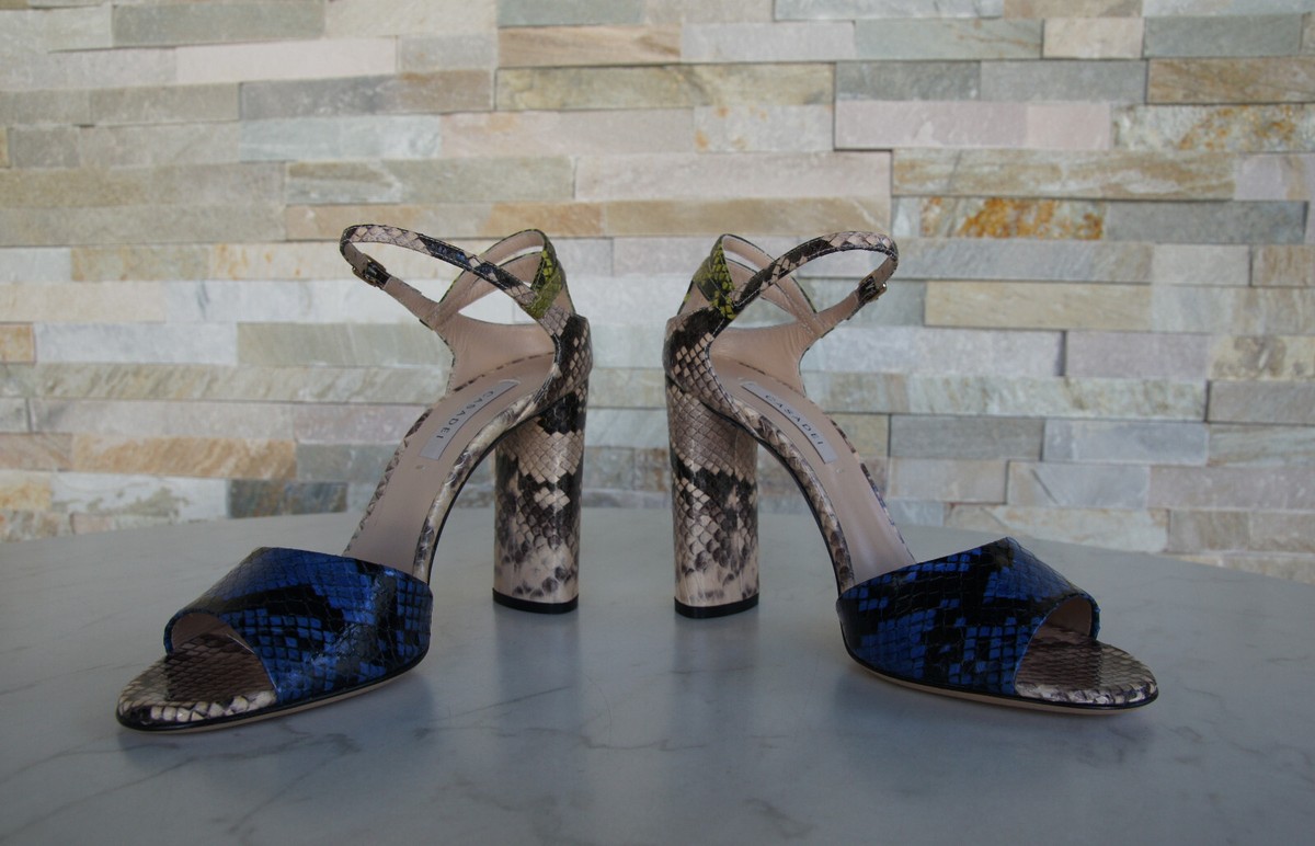 シューズ・サンダルその他 CASADEI Woman Heeled sandals Honey 1H030J0501NOMAD 2611 Cream Heeled sandals with pearl applications Casadei - Vitkac AS