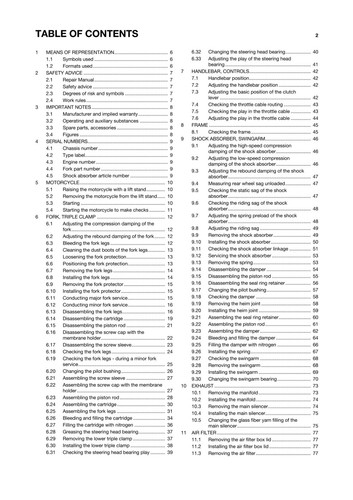 HUSQVARNA FC 250 EU 2014 REPAIR WORKSHOP SERVICE MANUAL - Picture 3 of 9