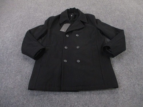 Marc New York Jacke Herren L Wolle Matrose gefüttert Sport Mantel Blazer Outdoor NEU
