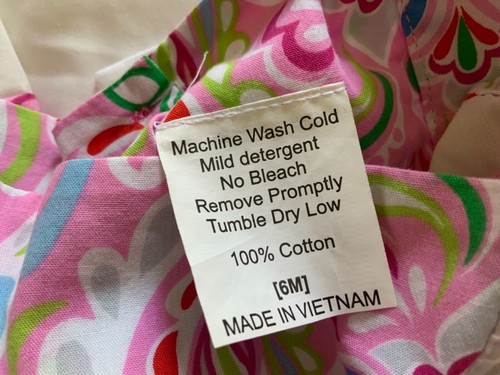 Mädchen Größe 6 Monate Frühling Sommer Rüsche ärmellos Blumenmusterkleid Neu ohne Etikett - Bild 3 von 4