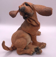 Country Artists a Breed Apart - Large Bloodhound Puppy Dog "Biggles" Figurine