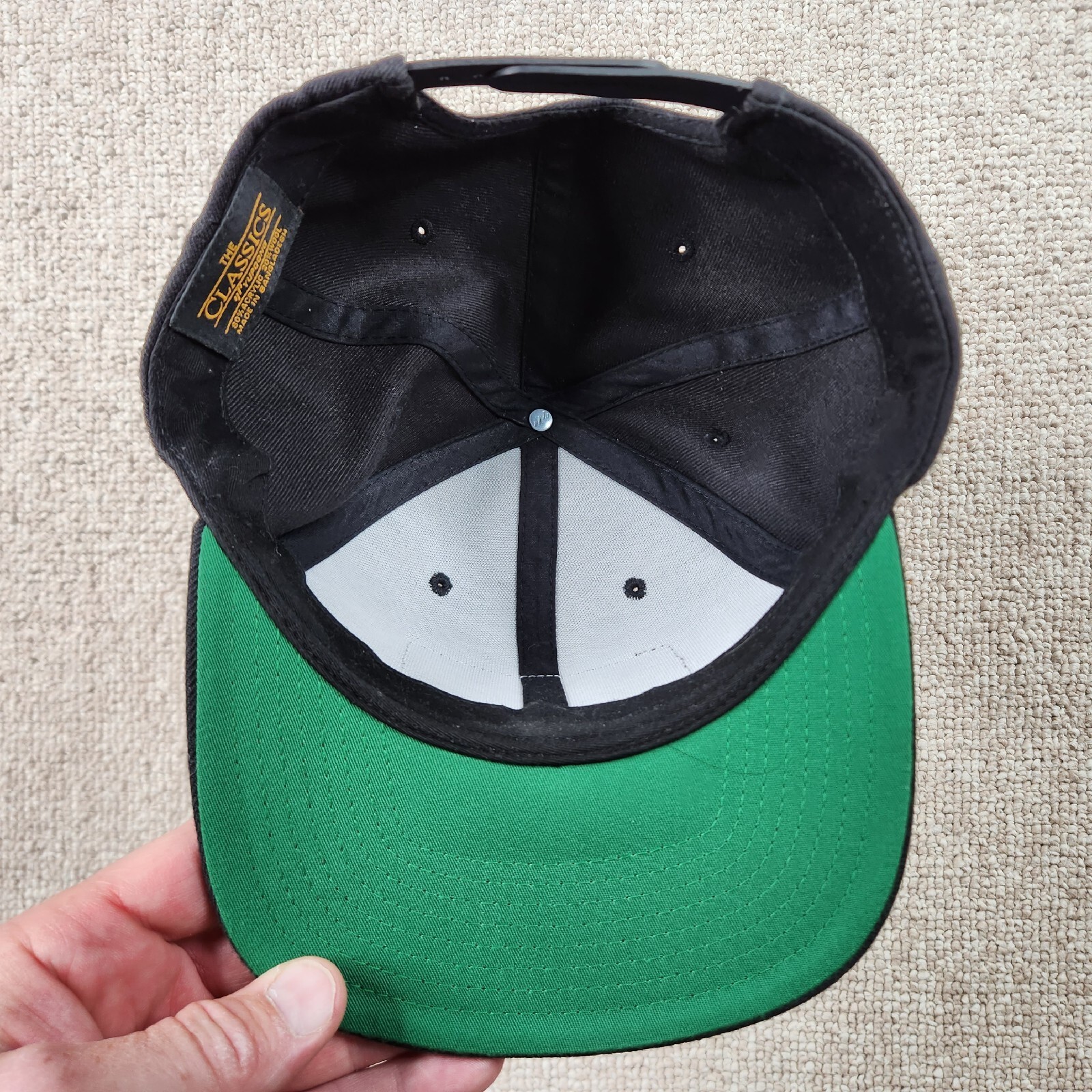 Satanic Beer Hat SATAN DEVIL HELL snapback Stone … - image 10