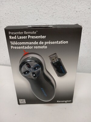 Kensington Red Laser Presenter cursor & Memory K33374USA