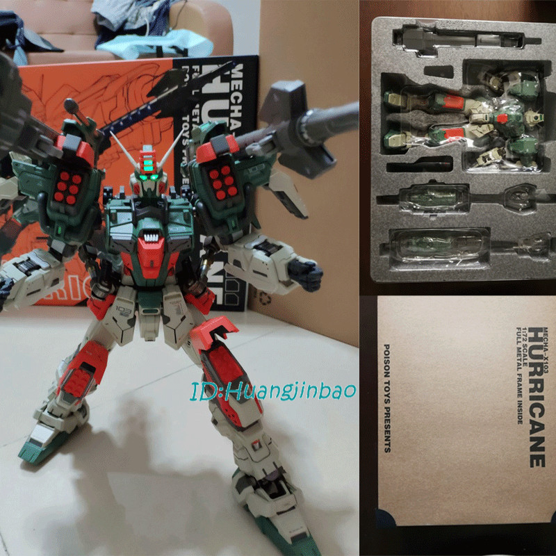 MOSHOW 1/72 MECHA-X03 HURRICANE 合金 完成品 POISON TOYS/MOSHOW 1/72 MECHA-03 HURRICANE