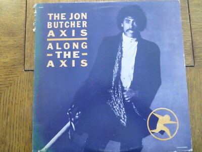 Jon Butcher Axis   Along The Axis - 1985 Capitol Record ST-12425 Vinyl LP VG+/G+