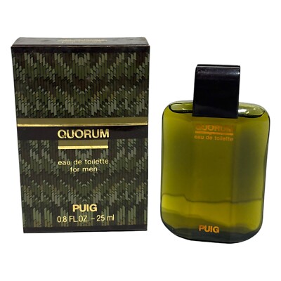 VINTAGE Quorum Antonio Puig .8 Oz Eau De Toilette Splash Original Formula RARE