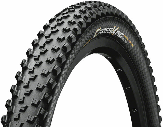 Continental Cross King Tire - 26 x 2.2, Tubeless, Folding, B