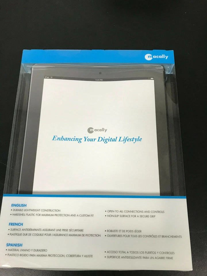 Macally SNAP2B Black Snap-On Protective Case for iPad 2nd Generation - Image 2 of 4