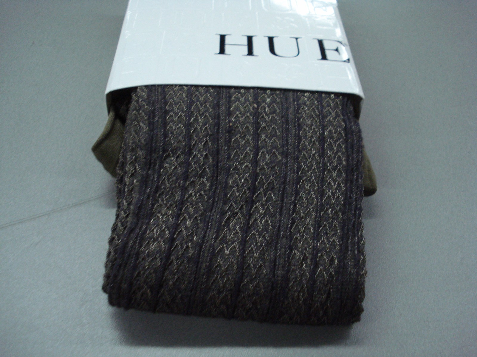 NWT Hue Women's Luster Herringbone Control Top Tights Size S/M