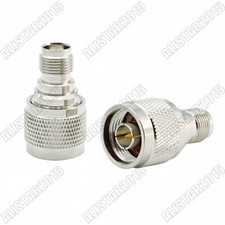 1x N Male Plug to TNC Female Jack Straight Adapter N-TNC Type Coaxial Connector
