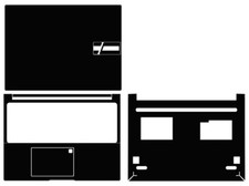 Carbon fiber Sticker Skin Decals Protector for ASUS Vivobook Pro 16 K3605V 2023