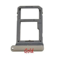 Gold Sim Card Tray and MicroSD Card Tray for Samsung Galaxy S8 G950/S8 Plus S8 