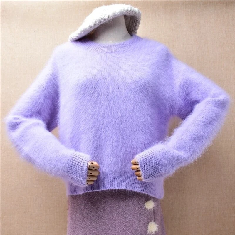 Light purple sweater hot sale outfit