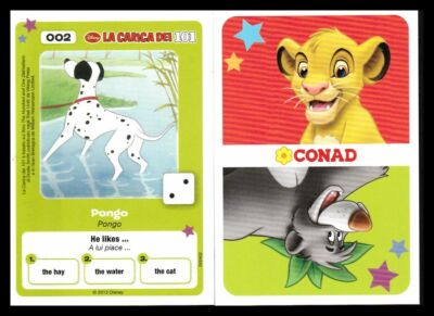 WALT DISNEY CONAD FIGURINE, year 2003 (see variants for available figures)