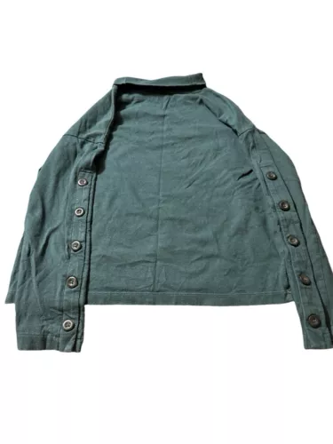 Madewell Women's Size X Small  Green Long Sleeve Button Up Work Shirt