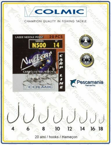 Lot De 50 Hameçons De Pêche à La Carpe Sans Ardillon - Boîte De