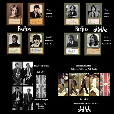 Beatles 16 Card Lot Paul McCartney George Harrison John Lennon Ringo Starr  RARE | eBay