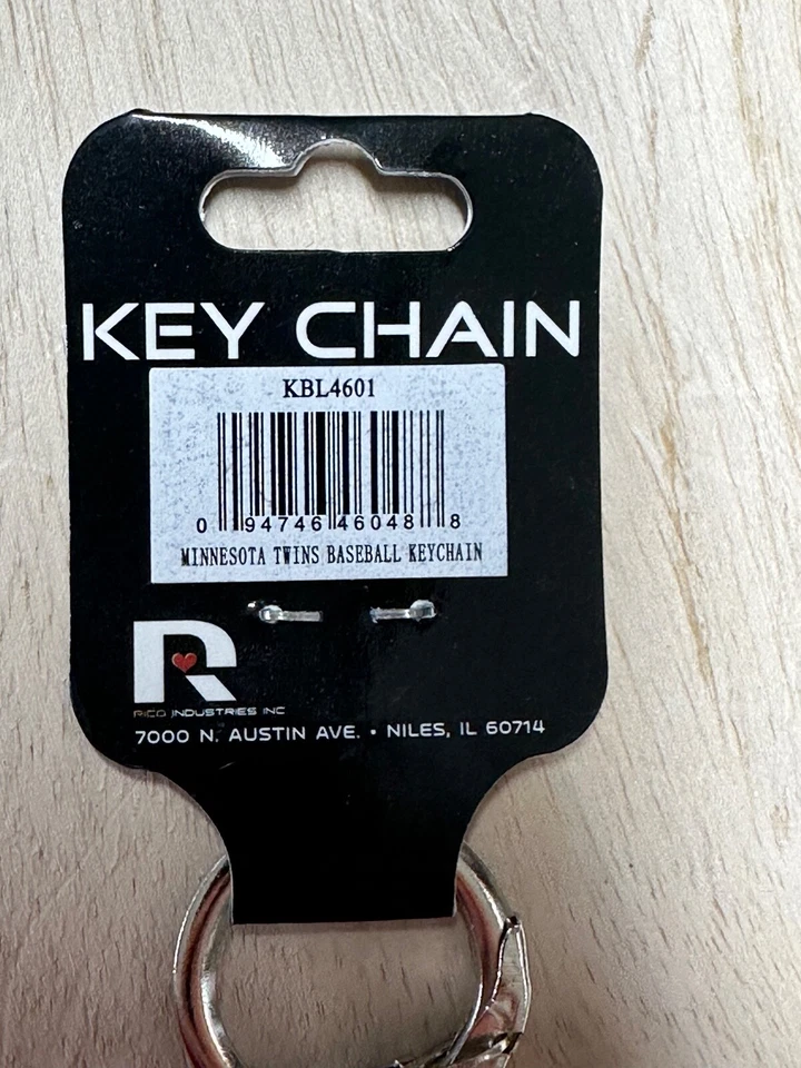 Minnesota Twins Baseball Keychain - Image 3 of 3