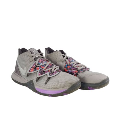 Nike Kyrie Irving 5 GS Graffiti Atmoshpere Gray Purple Sz 5.5Y AQ2456-001  Shoes | eBay
