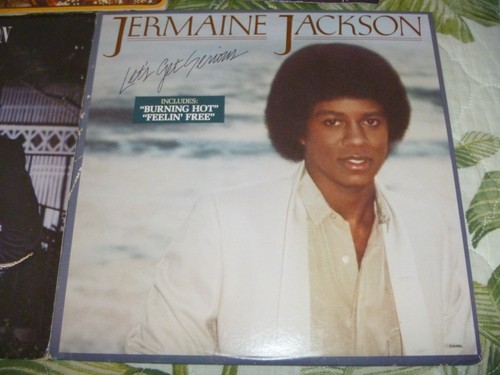 LOT 6 VINYL LP ALBUM JERMAINE JACKSON 45 RECORD RARE PIC SLEEVE VG+ LYRICS 70s - Picture 4 of 11
