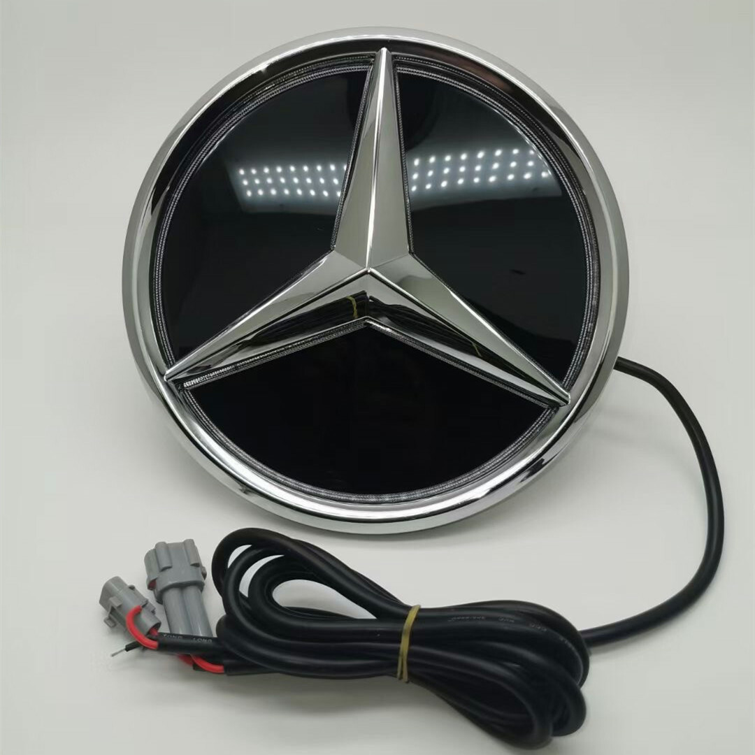 8'' Illuminated Led Grille Emblem Light For Mercedes Benz GLC GLE GLS 2015-2019