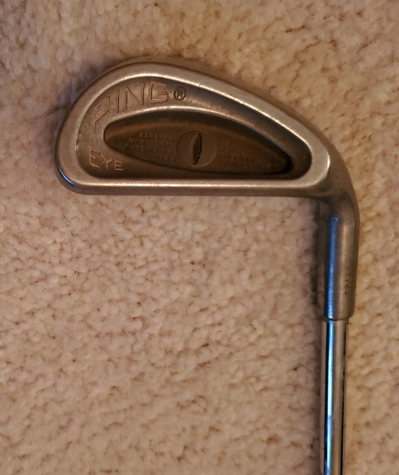 PING EYE 8 IRON BLACK DOT ZZ STEEL SHAFT