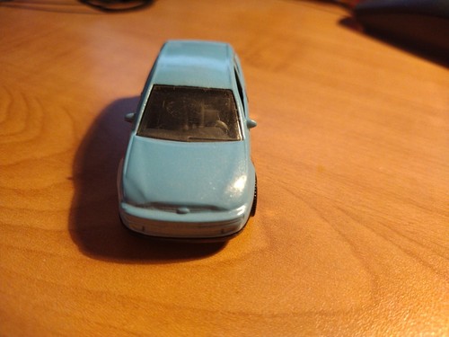 Mattel Auto Streichholzschachtel Disney Mickey Mouse Away We Go Ford Focus blau 1999 Vintage - Bild 2 von 5