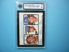 1973 O-PEE-CHEE BASEBALL CARD #609 BLANKS GARCIA LOPES ROOKIE KSA 7 NM OPC GL