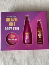 NEW Boxed TRADER JOES 2024 Brazil Nut Body Trio Gift Set Butter Mist Body Oil