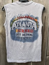 Atlanta Dixie Dreaming 1983 Tour Vintage T-Shirt Country Music MDJ MCA Records