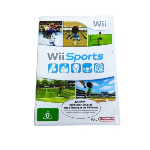 Wii Sports Nintendo Wii Case and Booklet - Original Accessories - Picture 1 of 4