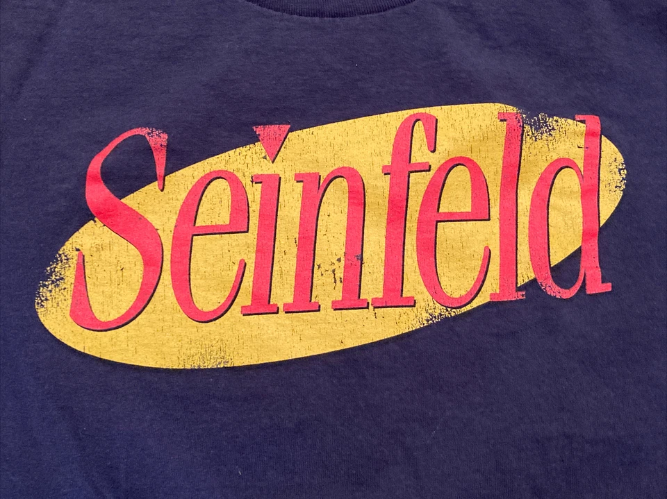 Ripple Junction SEINFELD Blue Short T-Shirt Official Licensed TV Show Mens Large - Image 2 of 4