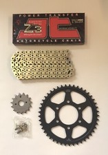 JT Gold Z3 X-Ring 530 Chain & Black Sprocket Kit Fits GSF1200 Bandit 95-05