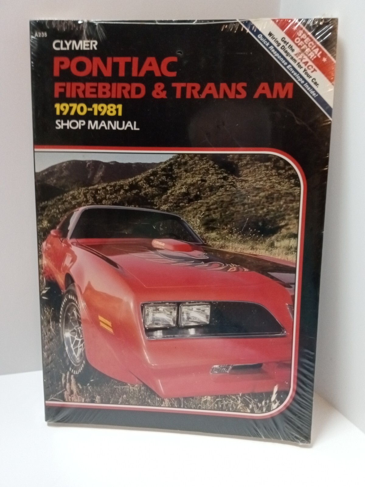 1970 - 1981 Clymer Pontiac Firebird & Trans Am Shop Manual