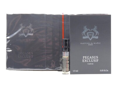 PDM PARFUMS DE MARLY PEGASUS EXCLUSIF 1.5ml .05fl oz x 10 COLOGNE SPRAY SAMPLE