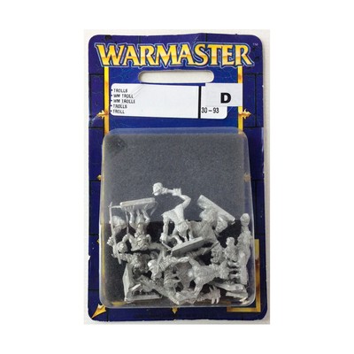 GW Warmaster Orcs & Goblins Trolls (1999 Ed) Pack New