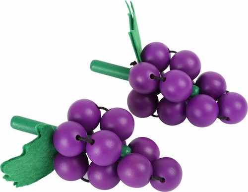 Wooden Fruit Display Pretend Play Shop Apples Pears Grapes Oranges Kiwi Banana - Picture 14 of 20