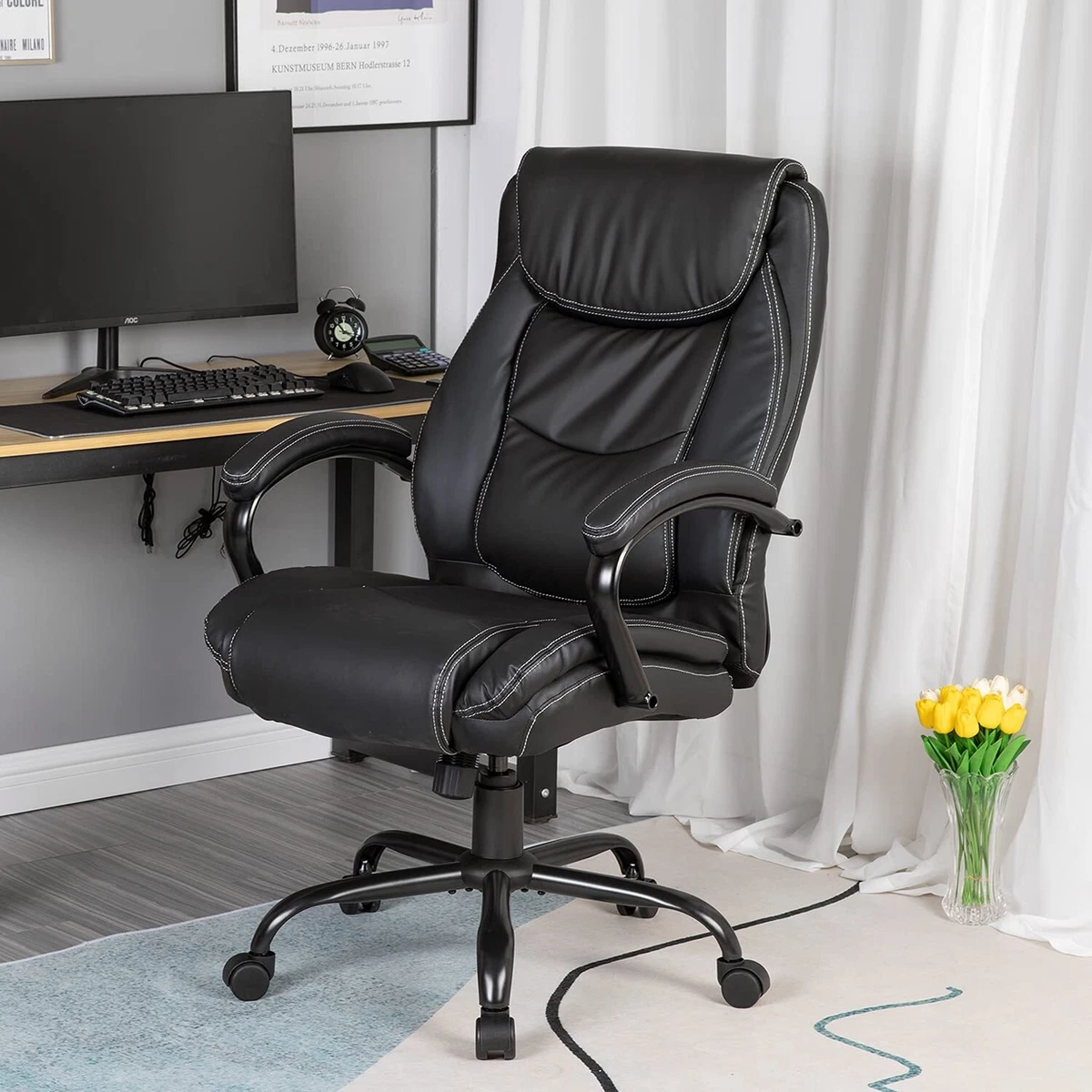 Comfortable chair for computer desk sale