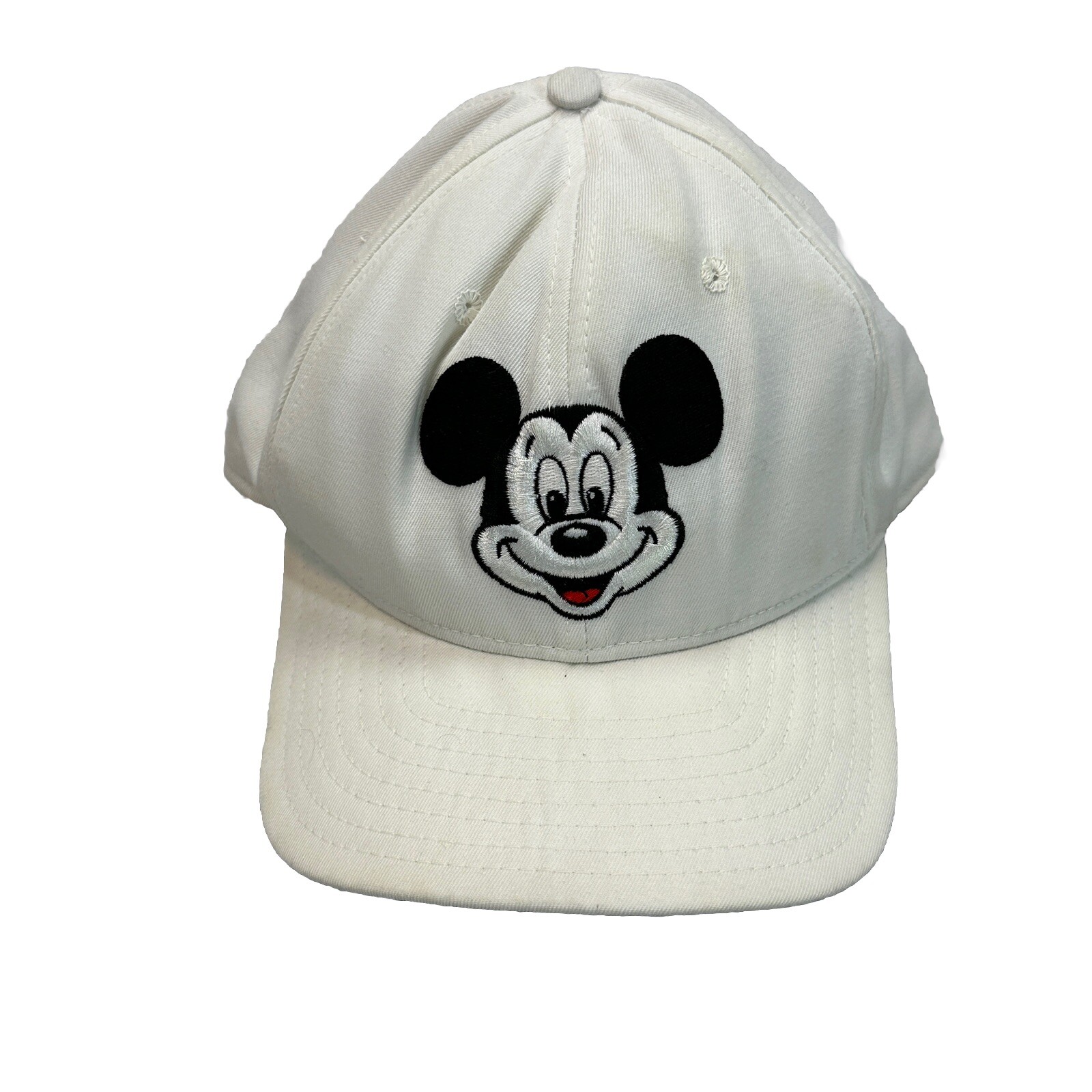 VTG New Era Disney Mickey Mouse Embroidered Big Logo Snapback