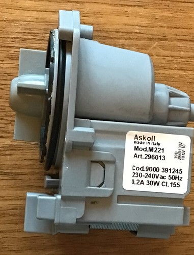 Askoll M221 Ablaufpumpe Bosch Waschmaschine WAE28364