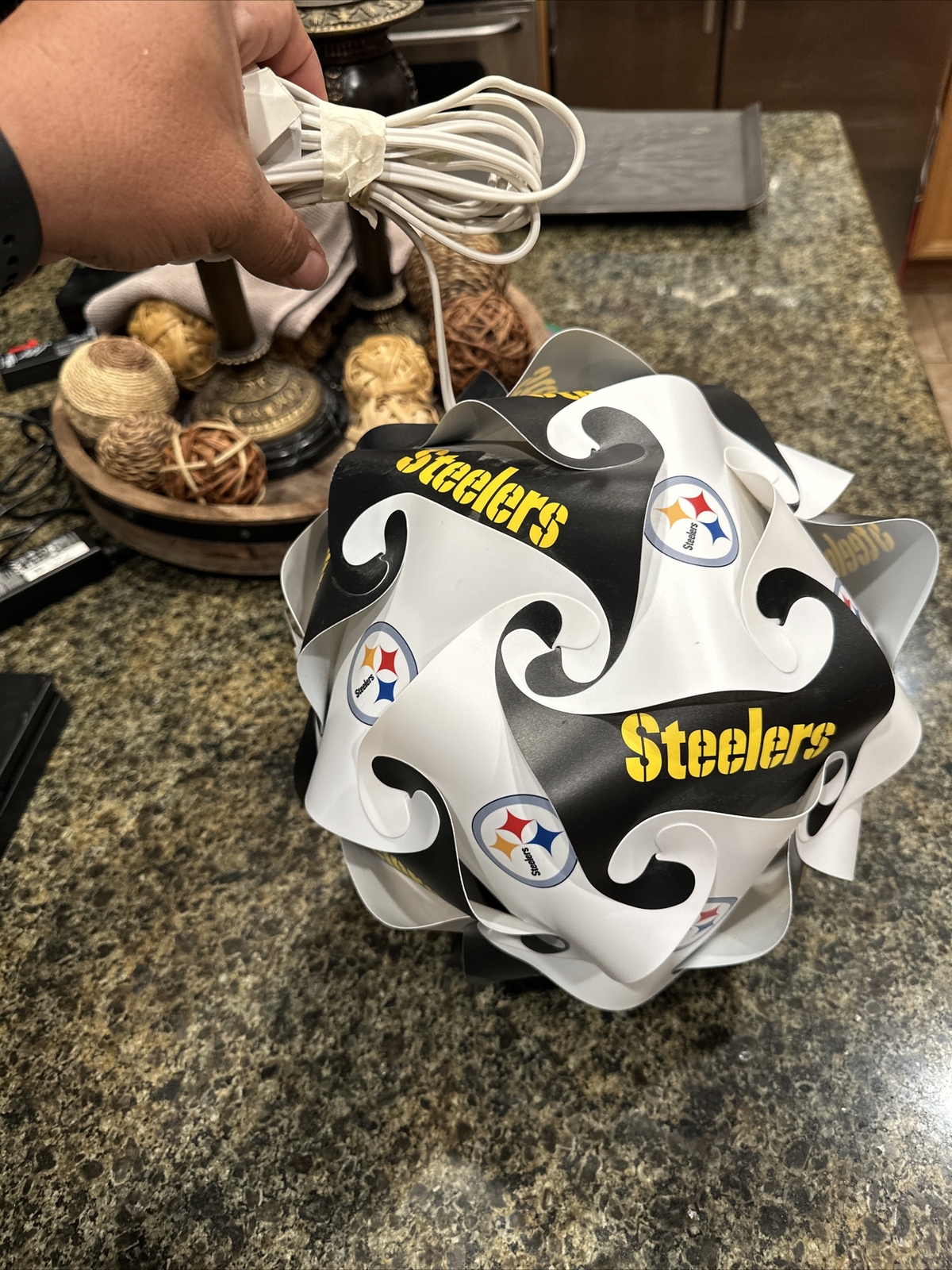 PITTSBURGH STEELERS FAN LAMPZ ORIGINAL SELFASSEMBLY LIGHTING SYSTEM eBay