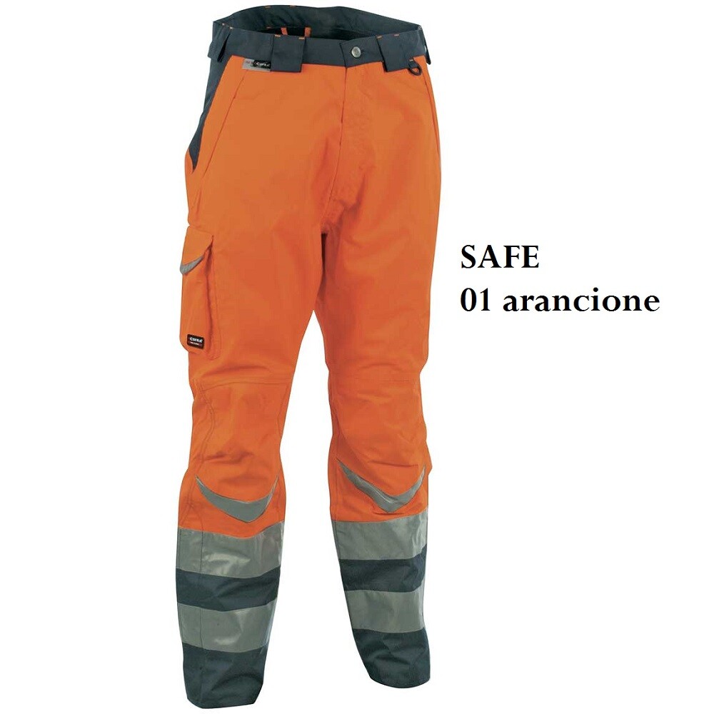 Pantaloni da lavoro alta visibilità Velilla 303010S bicolore AV RS - XL