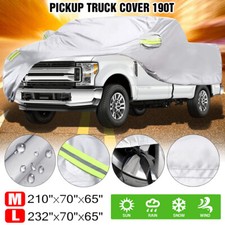 M-xl Full Pickup Truck Cover Outdoor Breathable Waterproof Sun Uv Rain Protectio
