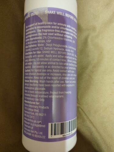 Malaseb Shampoo medizinisches Shampoo Formulierung für Hunde, Katzen und Pferde - 16 Oz. - Bild 3 von 3