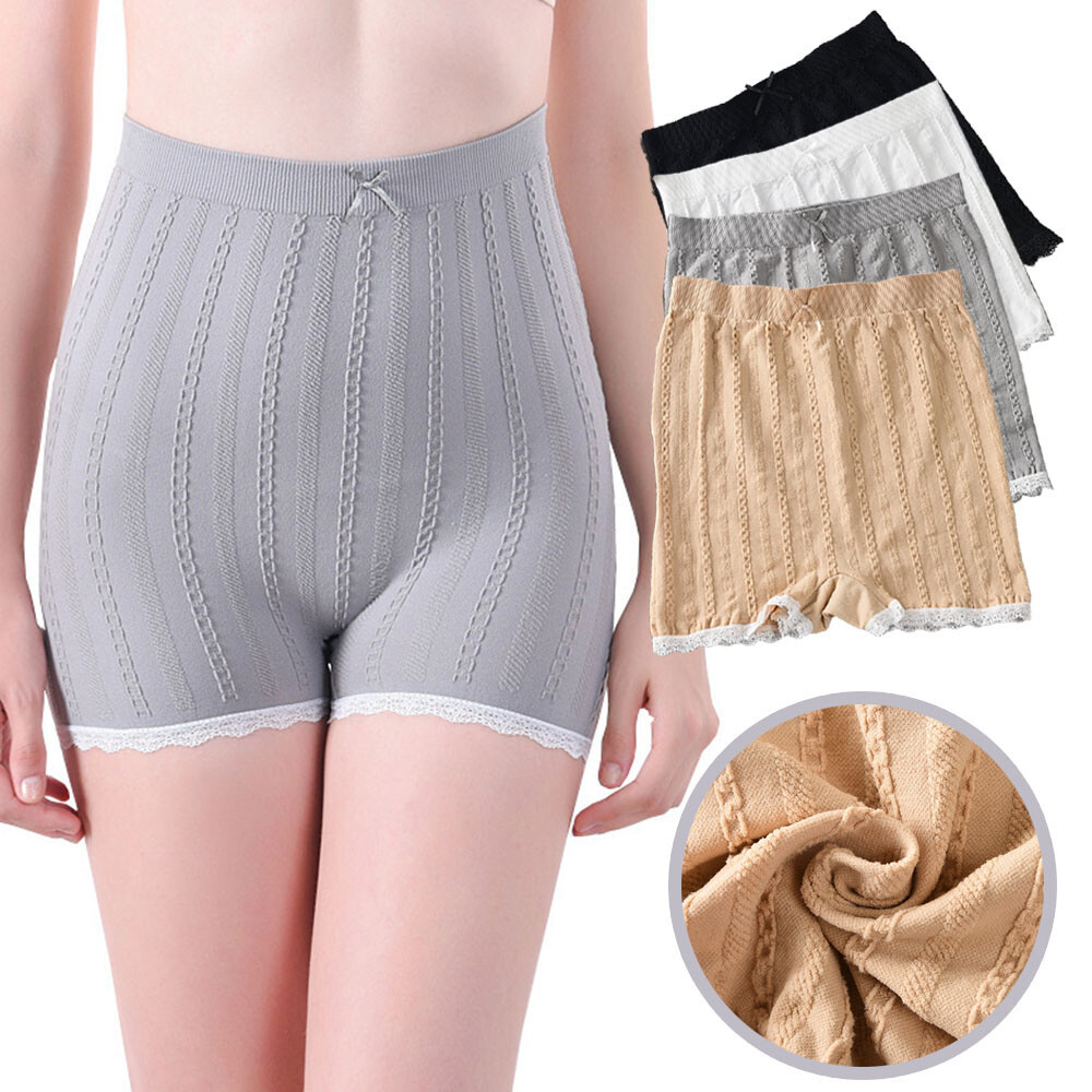 Women Lady Safety Shorts Boxer Briefs Panties Lace Seamless Underwear Underpants