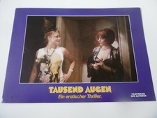Hannelore Hoger Autogramm signed A4 Kinoaushangbild "Tausend Augen"